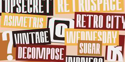 Amvergo Font Poster 4