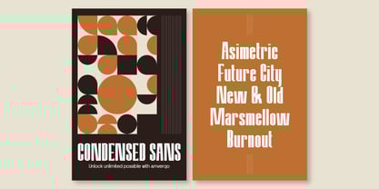 Amvergo Font Poster 3