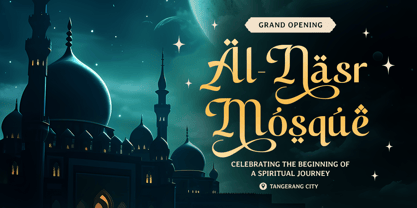 Arafin Font Poster 7