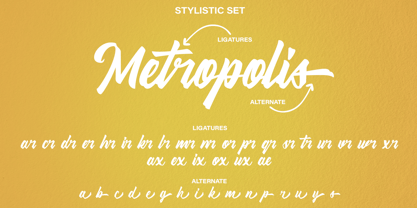 Hendritage Font Poster 8