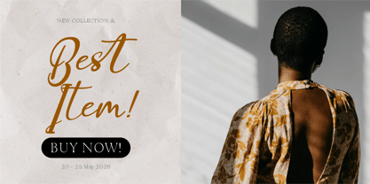 CF Myselle Solisto Font Poster 2