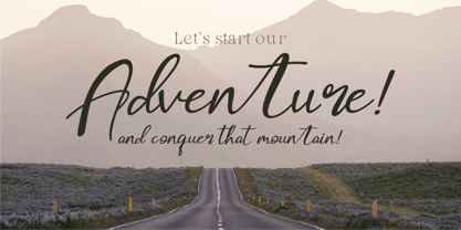 CF Myselle Solisto Font Poster 3