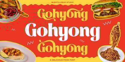 Gohyong Font Poster 1