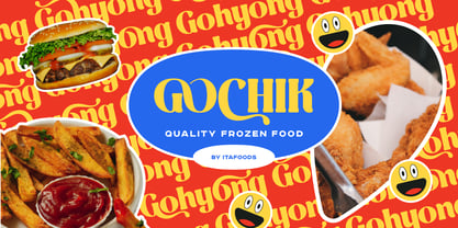 Gohyong Font Poster 6