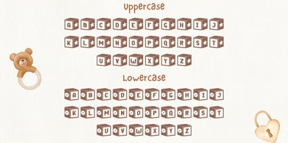 Square Baby Font Poster 7