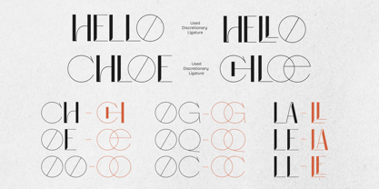 Hello Chloe Font Poster 11