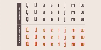 Genus BF Font Poster 6