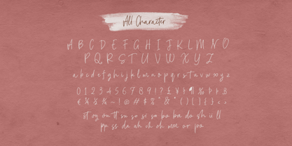 Dusty Wish Font Poster 9