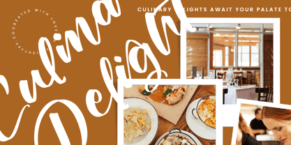 Joyland Delight Font Poster 9