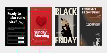 Quetonia Font Poster 2