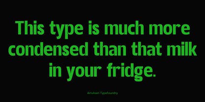 Quetonia Font Poster 3