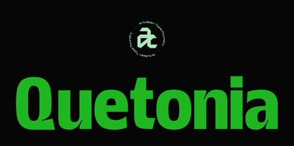 Quetonia Font Poster 1