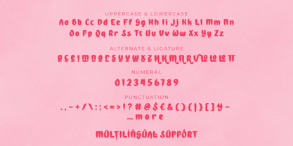 Waleyoi Font Poster 8