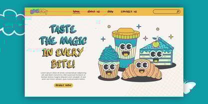 Arlo Lines Font Poster 5