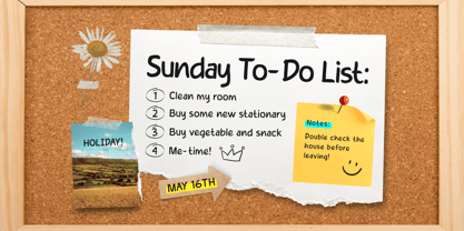 Lers D Font Poster 3