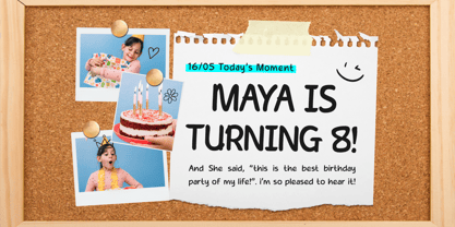 Lers D Font Poster 5