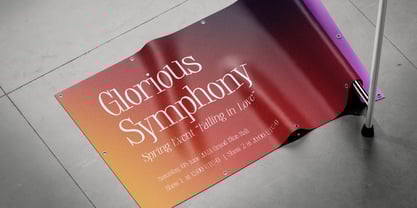 Glorious Copper Font Poster 5