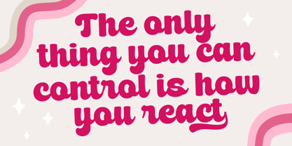 Milky Bun Font Poster 6