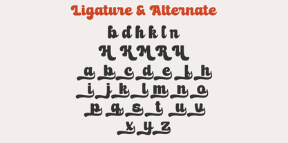 Milky Bun Font Poster 9