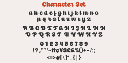 Milky Bun Font Poster 8