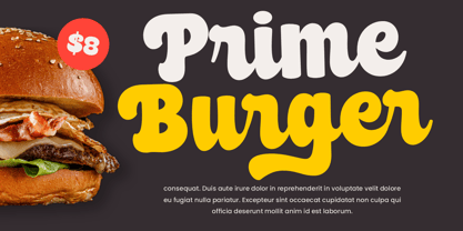 Milky Bun Font Poster 5
