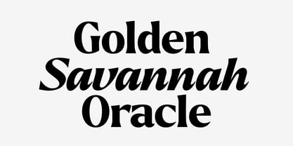 Callum Text Font Poster 3