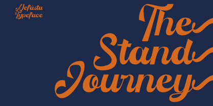 Nefasta Font Poster 5