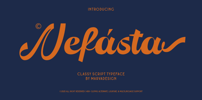 Nefasta Font Poster 1