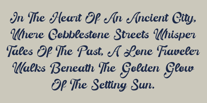 Nefasta Font Poster 8