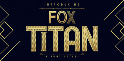 Fox Titan Font Poster 1
