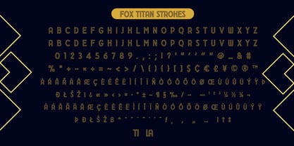 Fox Titan Font Poster 10