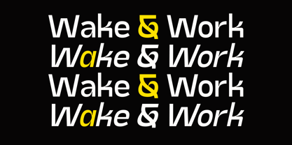 Bleur Neue Font Poster 3
