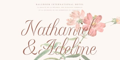 Andrea Harisah Font Poster 2