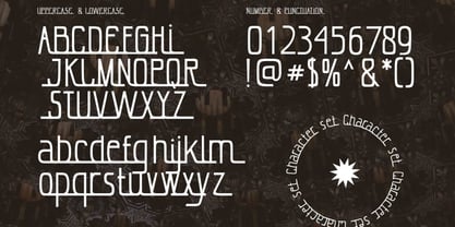 Al Burdah Font Poster 2