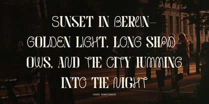 Meciera Font Poster 7