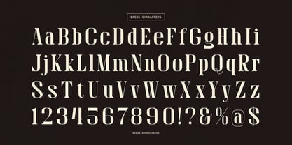 Meciera Font Poster 11