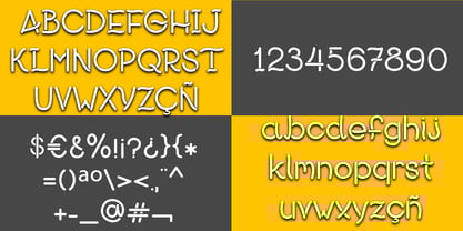 Radoselsky Font Poster 2