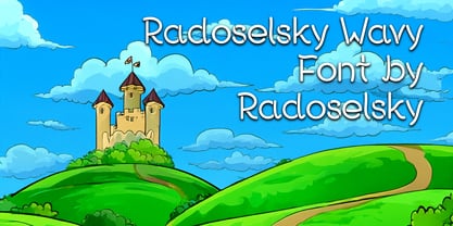 Radoselsky Font Poster 1