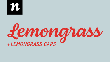 Lemongrass Font Poster 1