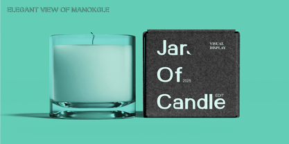 Manokgle Font Poster 3