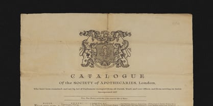 HV Bradbury Font Poster 3