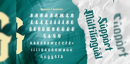 Marosdiac Font Poster 3