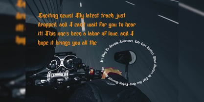 Marosdiac Font Poster 11