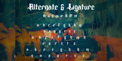 Marosdiac Font Poster 8