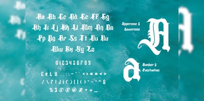 Marosdiac Font Poster 2