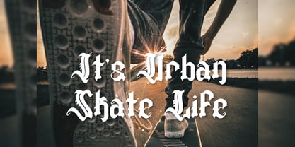 Marosdiac Font Poster 4