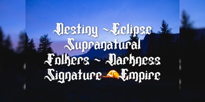 Marosdiac Font Poster 13