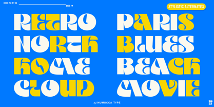 Bage Font Poster 10