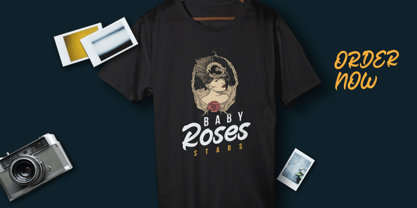 Render Brush Font Poster 2