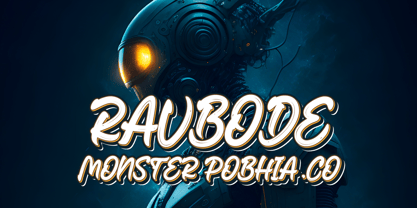 Render Brush Font Poster 7